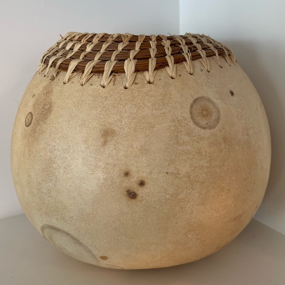 Antique decorative Gourd basket